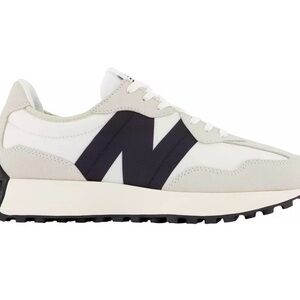 New Balance Women’s 327 White and Black Sneakers Size 9